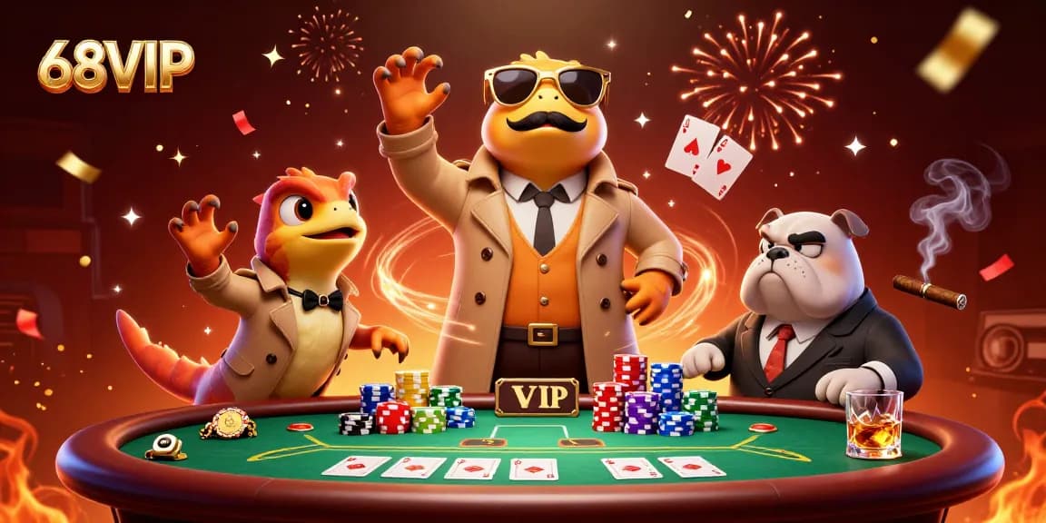 Engage in thrilling casino strategies with 68VIP: raptors in disguise for a VIP lounge entry.