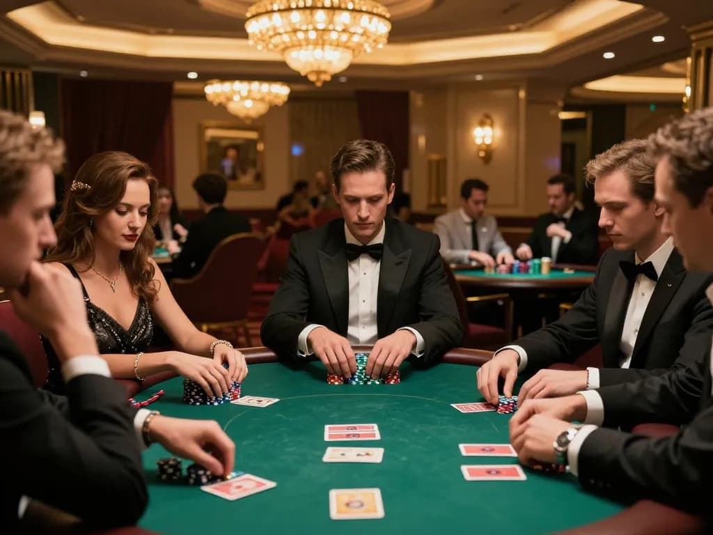 Experience thrilling poker excitement at GG88 in a luxurious casino environment.