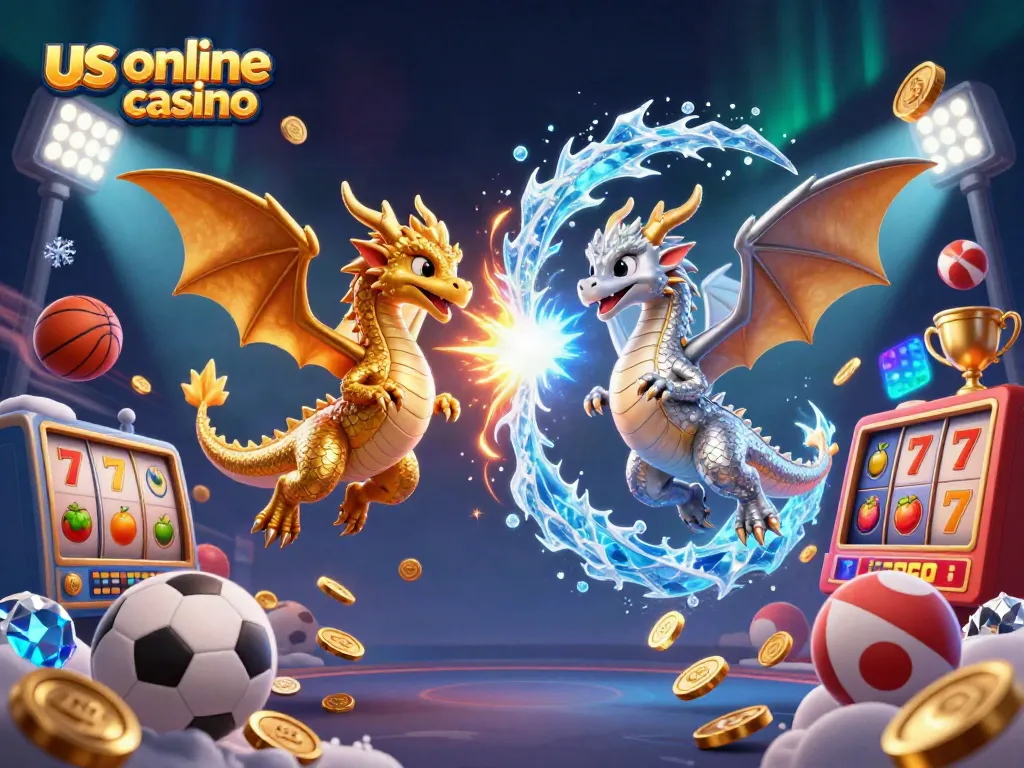 Experience dynamic gameplay at us online casino with vibrant dragons and rich game elements.