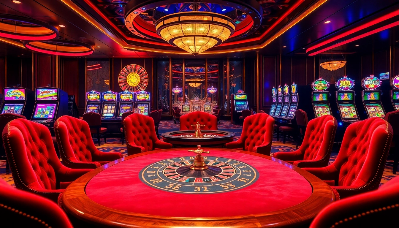 Experience the thrill of gaming at https://32win.luxury/ with luxury poker tables and vibrant slot machines.